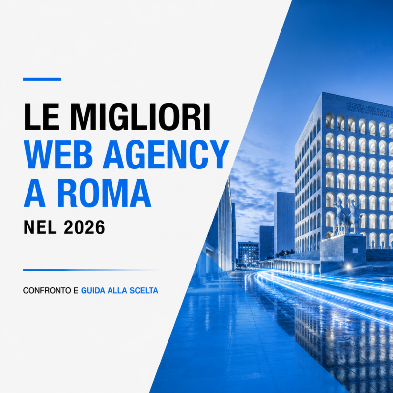 Le migliori web agency a Roma nel 2026